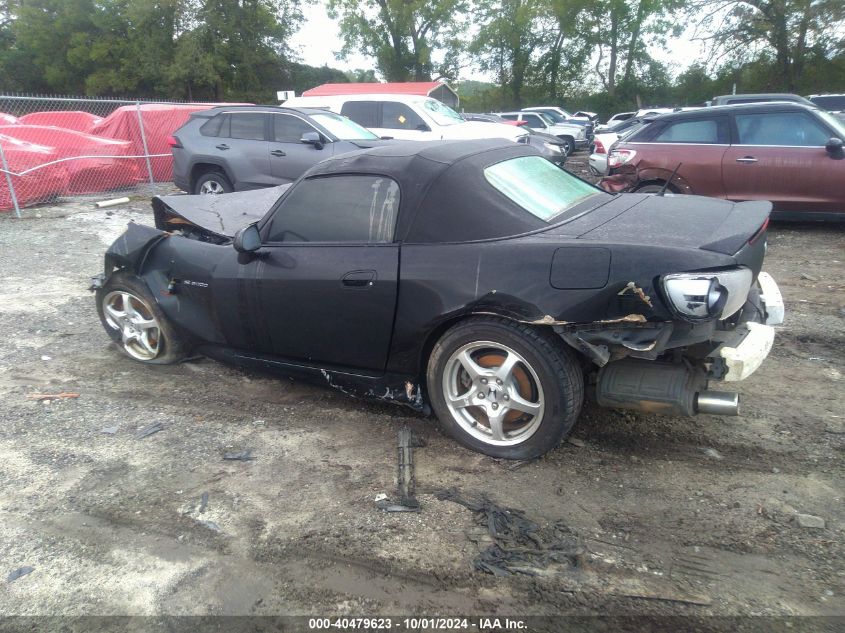 JHMAP11441T001223 2001 Honda S2000