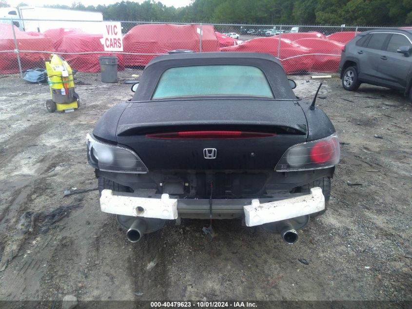 2001 Honda S2000 VIN: JHMAP11441T001223 Lot: 40479623