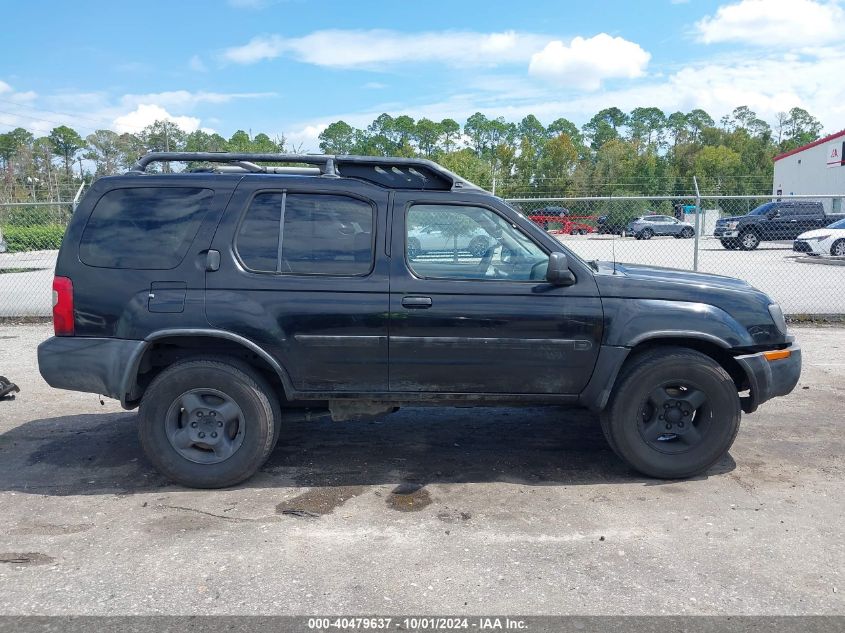 2002 Nissan Xterra Xe/Se VIN: 5N1ED28T22C554707 Lot: 40479637