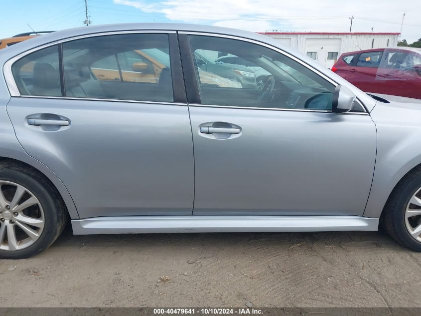 2013 Subaru Legacy 2.5I Limited VIN: 4S3BMBK63D3032021 Lot: 40479641