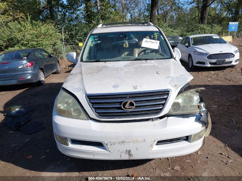 2004 Lexus Gx 470 VIN: JTJBT20X140058646 Lot: 40479679