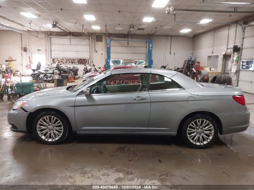 2013 Chrysler 200 Limited VIN: 1C3BCBFG0DN687204 Lot: 40479689