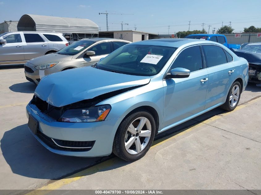 Vin: 1vwbh7a31dc020911, lot: 40968401, volkswagen passat 2.5l se 20132