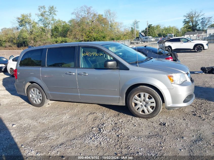 2016 Dodge Grand Caravan Se VIN: 2C4RDGBG8GR340673 Lot: 40479702