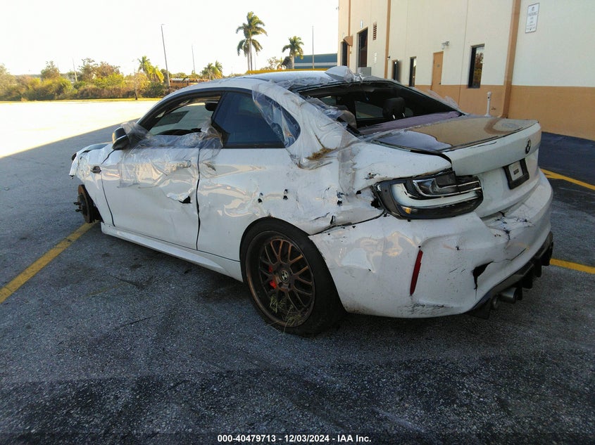 Vin: wbs1h9c3xhv888092, lot: 40968414, bmw m2 20173