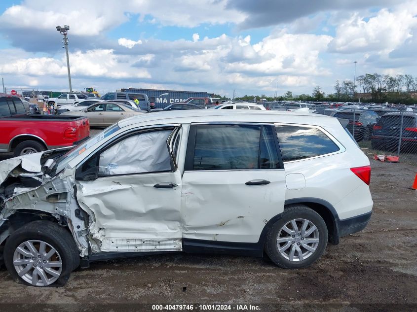 5FNYF5H16KB013674 2019 Honda Pilot Lx