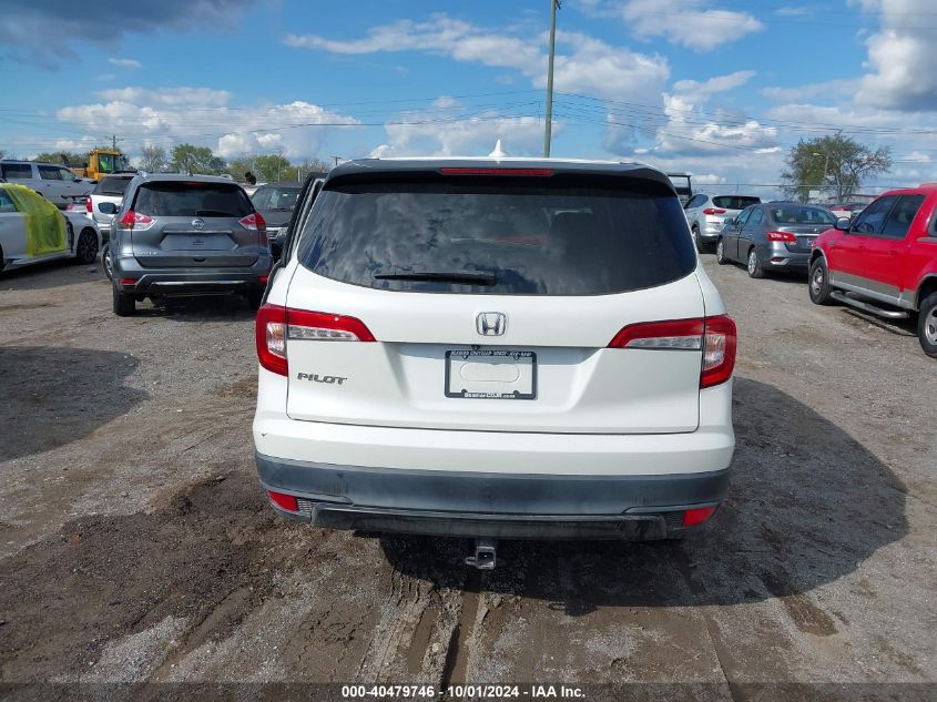 5FNYF5H16KB013674 2019 Honda Pilot Lx