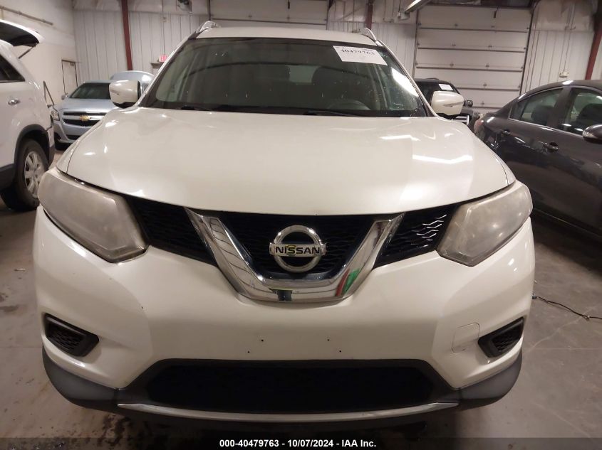 KNMAT2MV6FP537744 2015 Nissan Rogue Sv