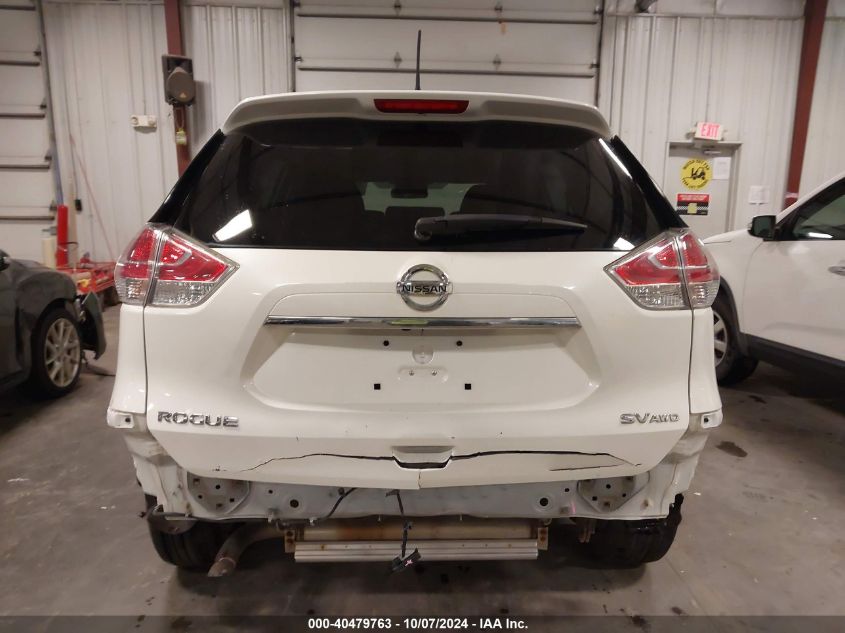 KNMAT2MV6FP537744 2015 Nissan Rogue Sv