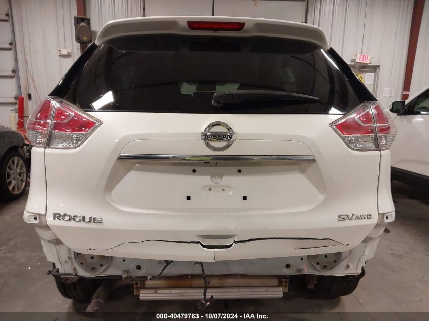 KNMAT2MV6FP537744 2015 Nissan Rogue Sv