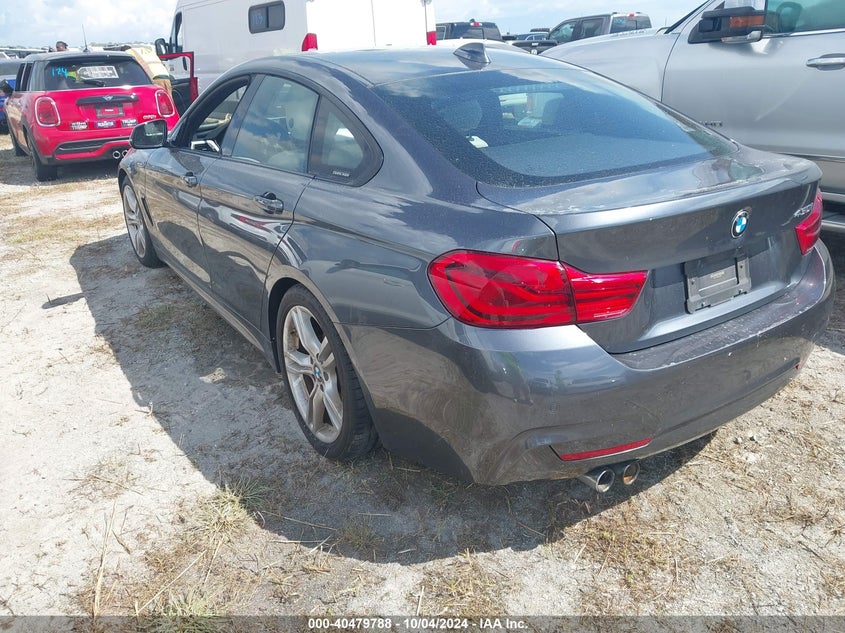2019 BMW 430I GRAN COUPE VIN: WBA4J1C56KBM17087