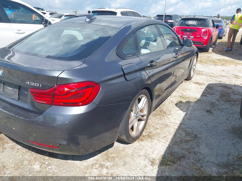 2019 BMW 430I GRAN COUPE VIN: WBA4J1C56KBM17087