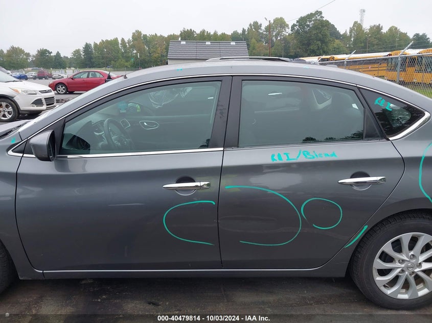 3N1AB7AP9KY357448 2019 Nissan Sentra Sv