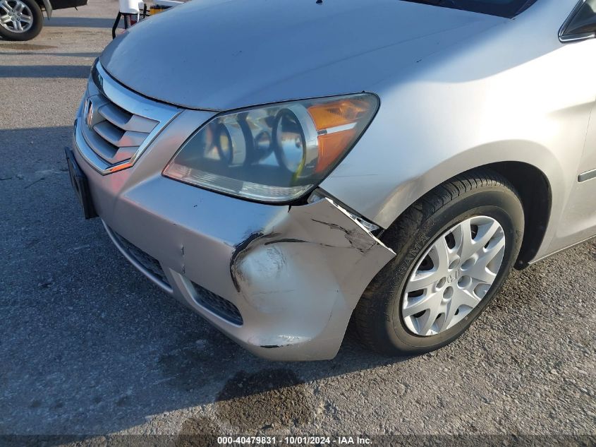 2008 Honda Odyssey Lx VIN: 5FNRL38228B081649 Lot: 40479831