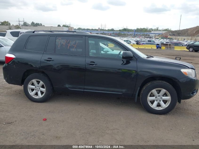 5TDJK3EH5AS040958 2010 Toyota Highlander Se V6