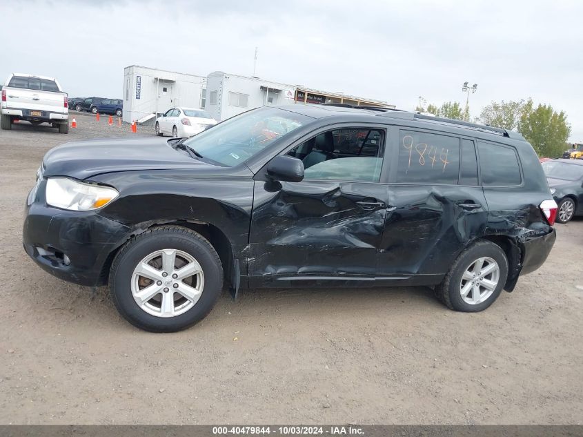 5TDJK3EH5AS040958 2010 Toyota Highlander Se V6