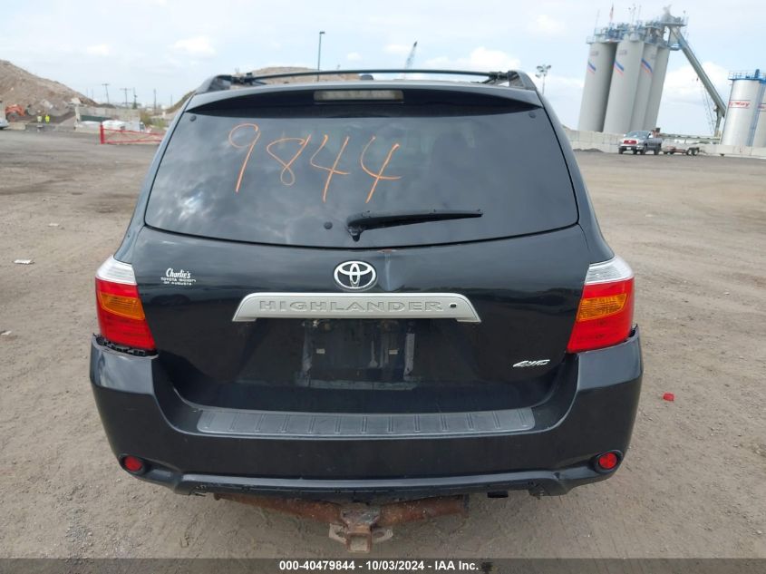 5TDJK3EH5AS040958 2010 Toyota Highlander Se V6