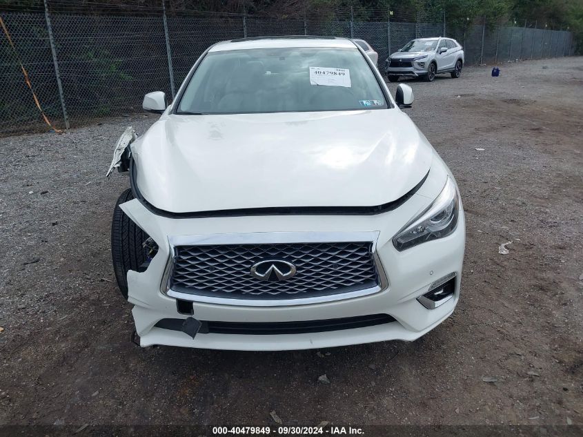 2021 Infiniti Q50 Luxe Awd VIN: JN1EV7BR9MM753023 Lot: 40479849