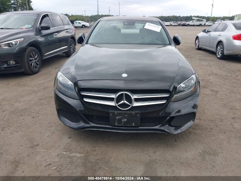 2017 Mercedes-Benz C 300 4Matic/Luxury 4Matic/Sport 4Matic VIN: 55SWF4KB1HU204493 Lot: 40479914