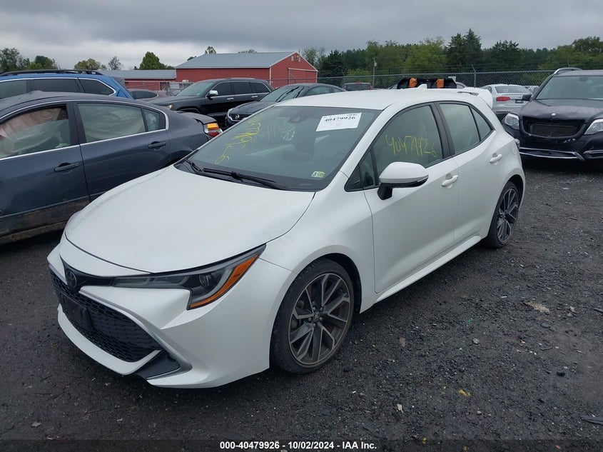 VIN JTNK4RBEXK3043459 2019 TOYOTA COROLLA XSE