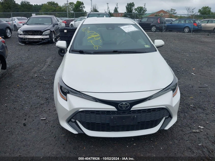 VIN JTNK4RBEXK3043459 2019 TOYOTA COROLLA XSE