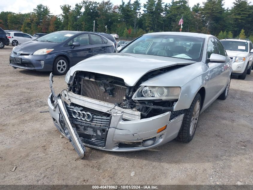 2006 Audi A6 3.2 VIN: WAUDH74F96N126237 Lot: 40479962