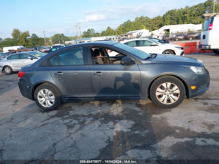 1G1PA5SH8D7186369 2013 Chevrolet Cruze Ls Auto