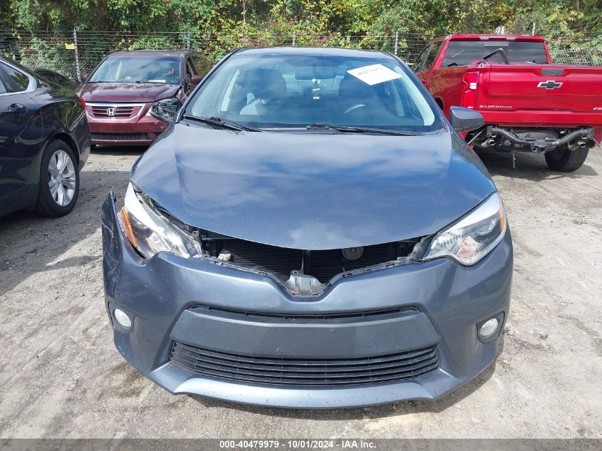 2014 Toyota Corolla Le Eco Plus VIN: 5YFBPRHE9EP025372 Lot: 40479979