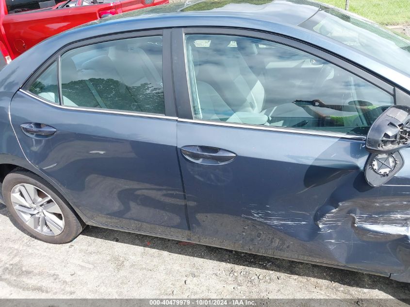 2014 Toyota Corolla Le Eco Plus VIN: 5YFBPRHE9EP025372 Lot: 40479979