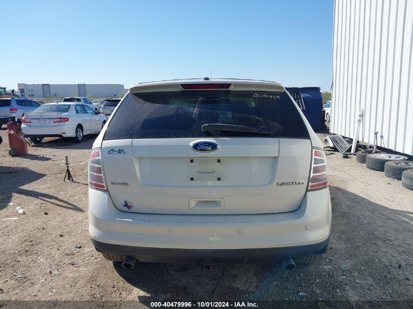 2008 Ford Edge Limited VIN: 2FMDK39C88BA92202 Lot: 40479996