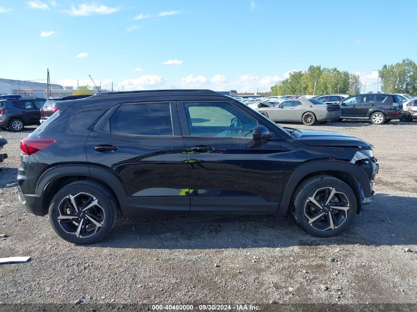 2021 Chevrolet Trailblazer Awd Rs VIN: KL79MUSL8MB021874 Lot: 40480000