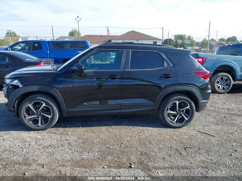 2021 Chevrolet Trailblazer Awd Rs VIN: KL79MUSL8MB021874 Lot: 40480000