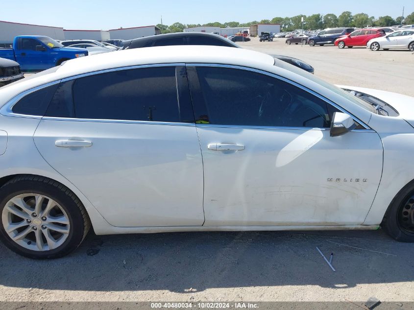 2018 Chevrolet Malibu Lt VIN: 1G1ZD5ST1JF160928 Lot: 40480034