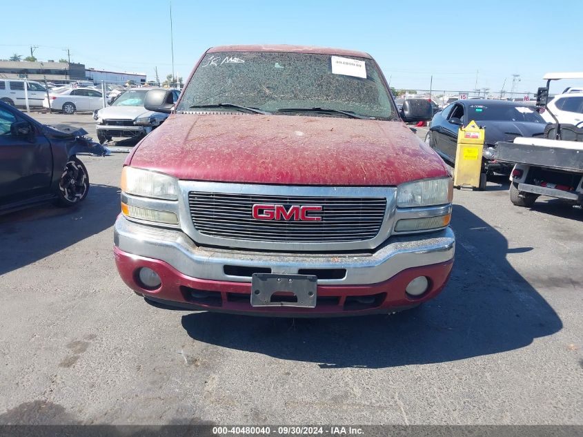 2006 GMC Sierra 1500 Sle1 VIN: 1GTEC19V16Z231673 Lot: 40480040