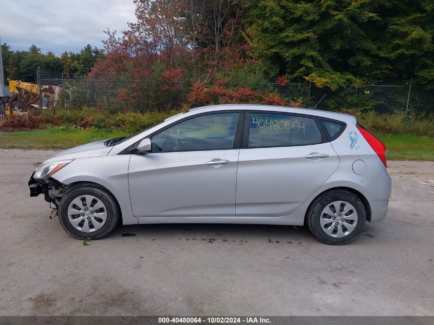 2017 Hyundai Accent Se VIN: KMHCT5AE9HU341151 Lot: 40480064