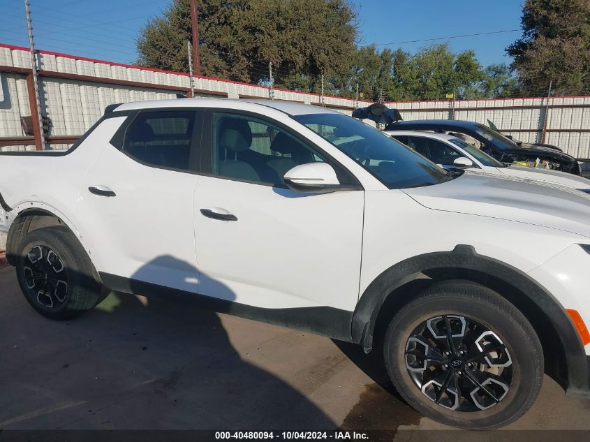 2022 Hyundai Santa Cruz Sel VIN: 5NTJB4AE4NH020974 Lot: 40480094