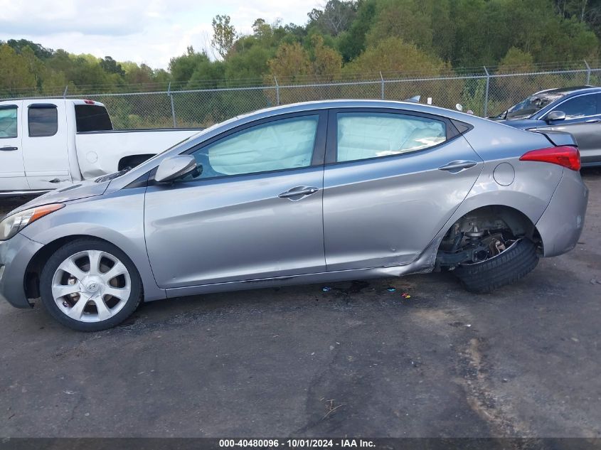 2013 Hyundai Elantra Limited VIN: KMHDH4AE4DU673234 Lot: 40480096