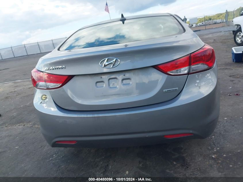 2013 Hyundai Elantra Limited VIN: KMHDH4AE4DU673234 Lot: 40480096