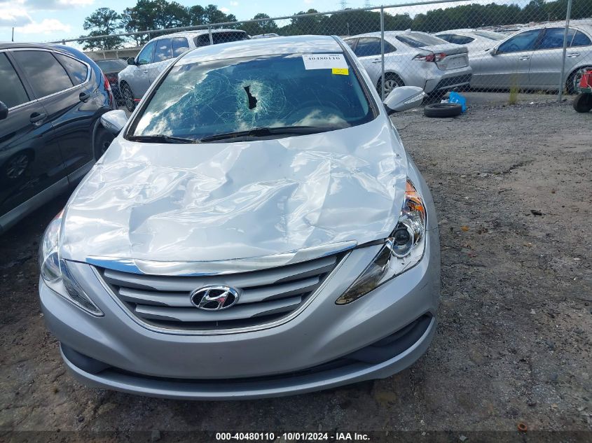 5NPEB4AC0EH812411 2014 Hyundai Sonata Gls