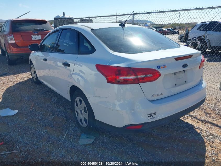 VIN 1FADP3E25HL332699 2017 Ford Focus, S no.3