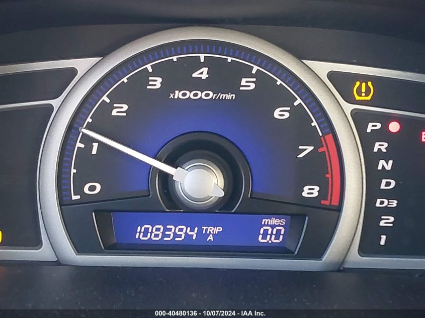 2010 Honda Civic Lx VIN: 2HGFG1B64AH502022 Lot: 40480136