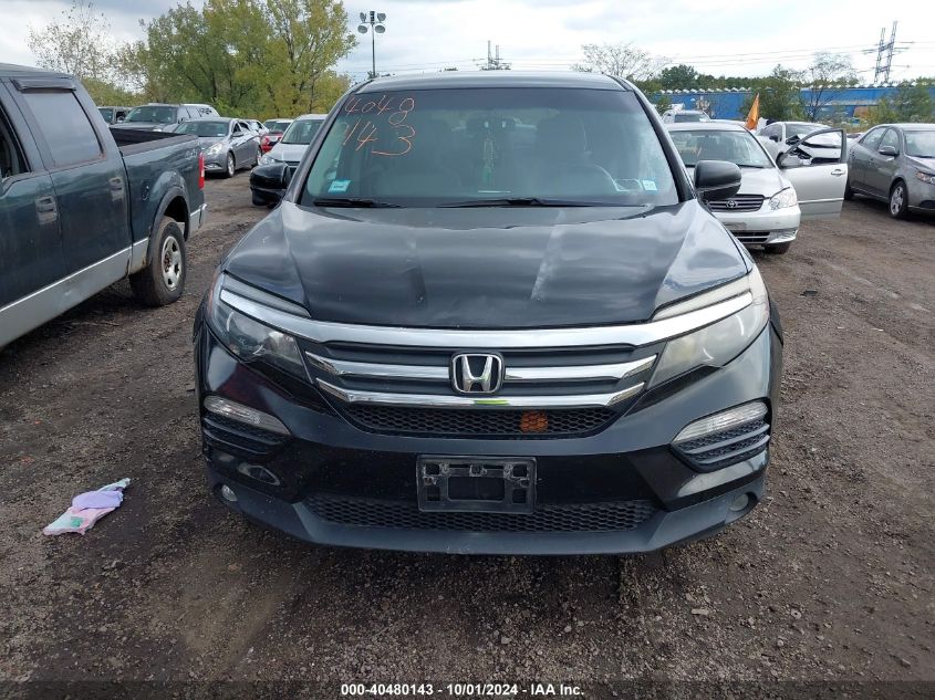 2016 Honda Pilot Ex VIN: 5FNYF6H33GB026736 Lot: 40480143