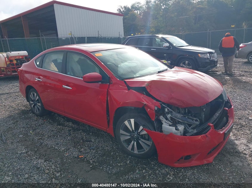 VIN 3N1AB7AP8KY236927 2019 NISSAN SENTRA SV
