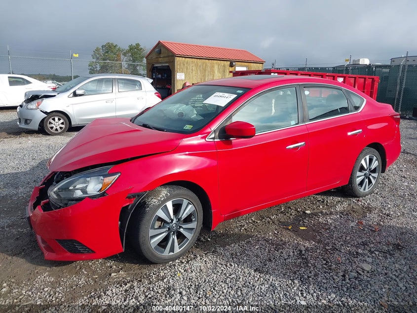 VIN 3N1AB7AP8KY236927 2019 NISSAN SENTRA SV