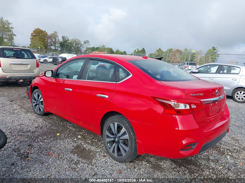 VIN 3N1AB7AP8KY236927 2019 NISSAN SENTRA SV