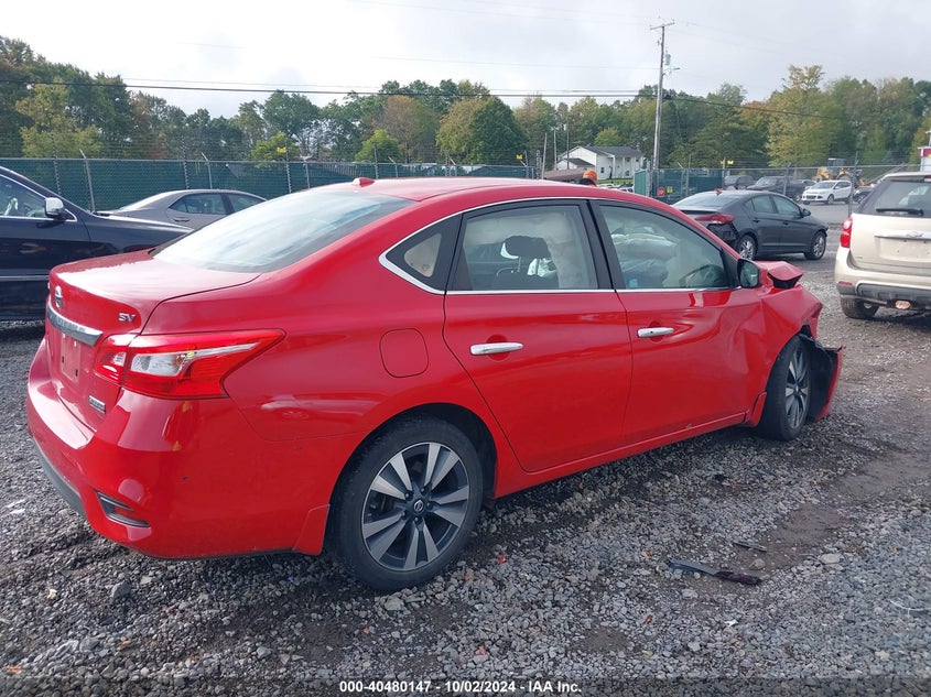 VIN 3N1AB7AP8KY236927 2019 NISSAN SENTRA SV