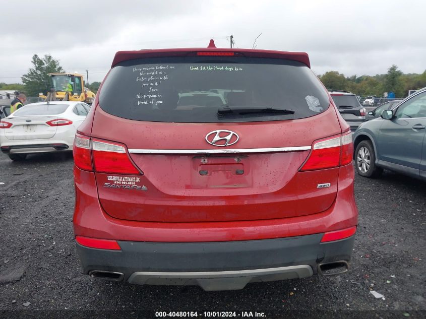 2013 Hyundai Santa Fe Gls VIN: KM8SNDHF0DU025310 Lot: 40480164