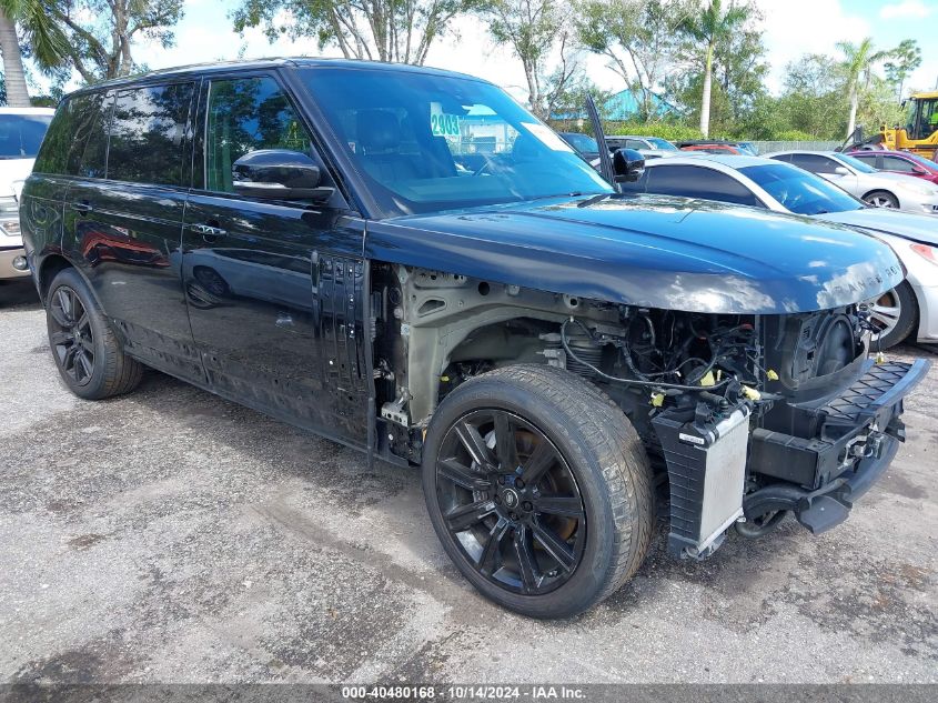 2019 Land Rover Range Rover 5.0L V8 Supercharged VIN: SALGS5RE1KA536921 Lot: 40480168