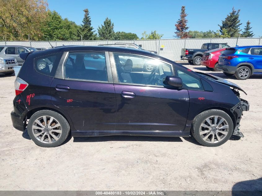 2013 Honda Fit Sport VIN: JHMGE8H50DC016524 Lot: 40480183