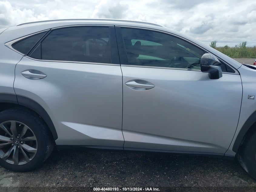 VIN JTJYARBZ1J2096952 2018 LEXUS NX 300 F SPORT
